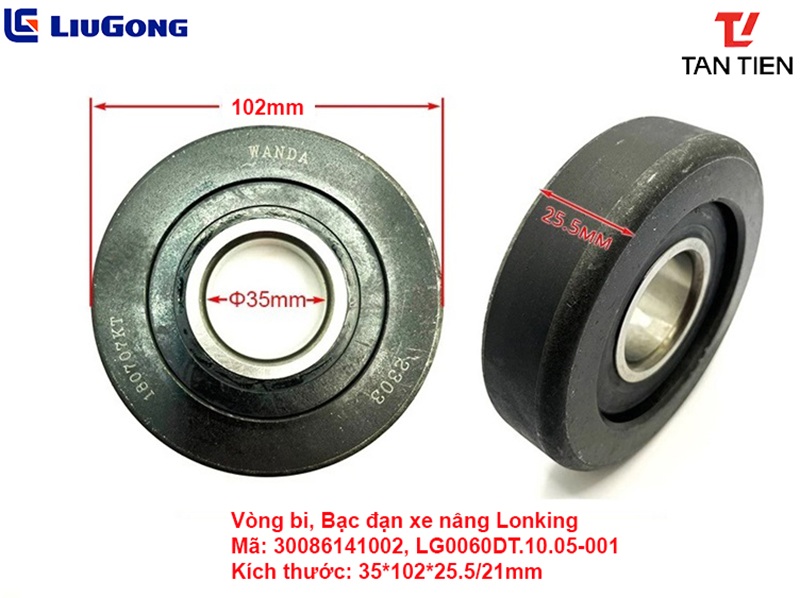 Vòng Bi Xe Nâng Lonking 30086141002